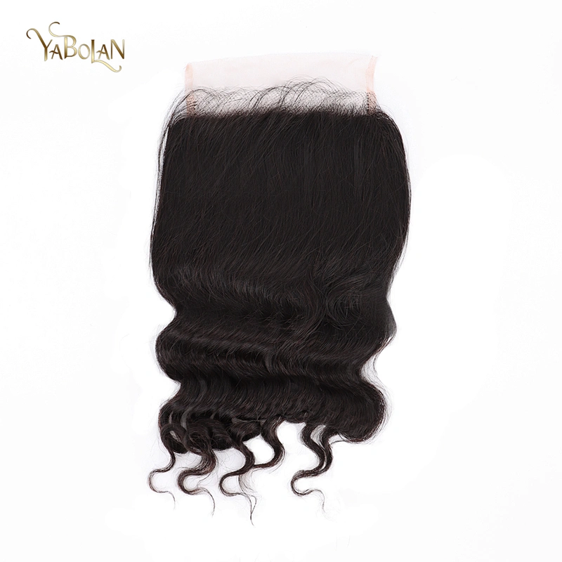 5x5 Transparent Lace Closure Loose Deep Wave