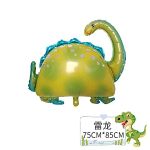 wholesale Adult Toys New Toys animal Dinosaur theme balloons kids birthday party foil dinosaur Balloons
