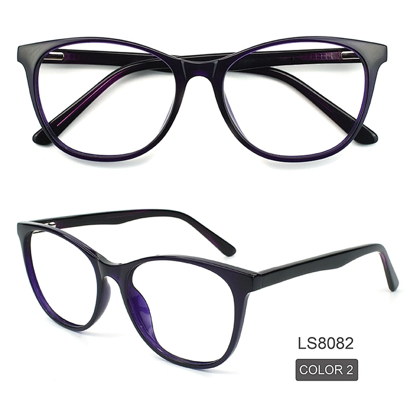 Classic Acetate Round Oversized Frames Optical Eyewear OEM/ODM Eye Glasses