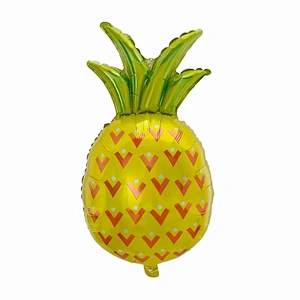 Hot sale fruit theme aluminum foil balloons orange/lemon/bananas/watermelon ect shaped balloon