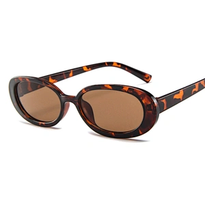 2020 best selling cheap plastic frame luxury shades women oval round clear sunglasses