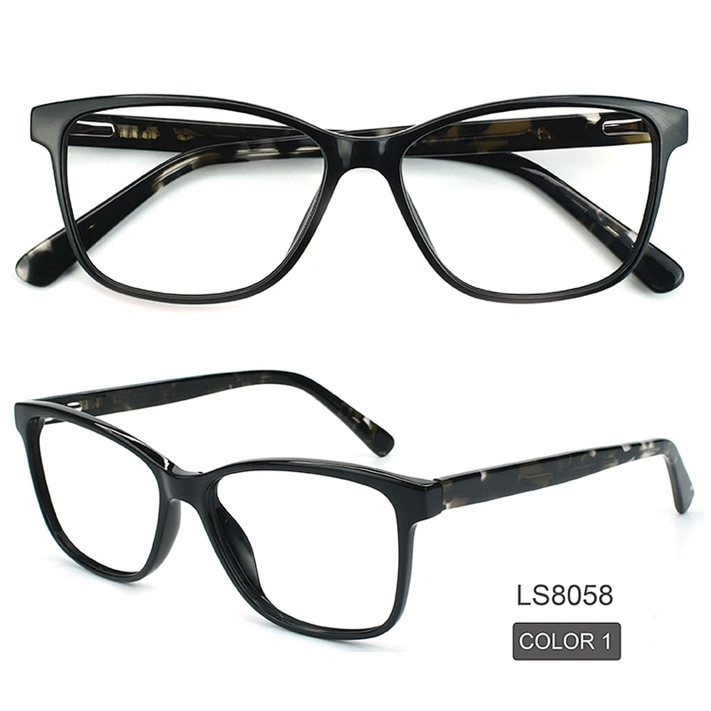 2021 Top quality new acetate gafas optical frames eyewear unisex anti blue light blocking computer safety glasses