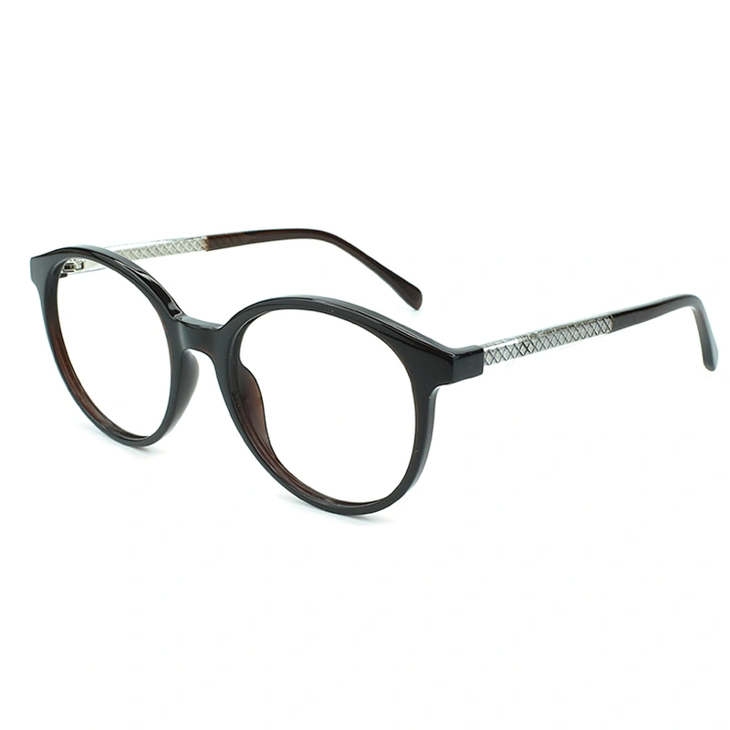 Vintage Retro Acetat Frame Clear Lens Glasses Fashion Eyewear Eyeglasses Round Circle Eye Glasses Optical Spectacle Frames