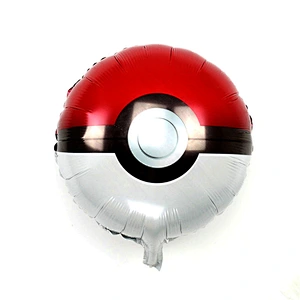Hot sell Pikachu Cartoon Aluminum Film Balloon Pokémon Little Fire Dragon Jenny Turtle Aluminum Foil Balloon Wholesale