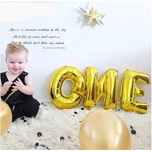 16/32/40 Inch Rose Gold Silver A-Z Letters Foil Balloons Wedding Happy Birthday Party Decoration Air Globos DIY Helium Alphabet Balloon