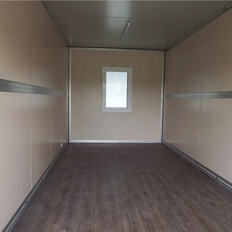 Contenedor plegable casa prefabricada envío modular oficina edificio de acero oficina café bajo costo China fácil montaje hogar