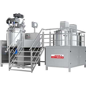Cosmetic Mixer Blender Vacuum Homogenizer Emulsifying Machine Mayonnaise Moisturizing Lotion Making Machine