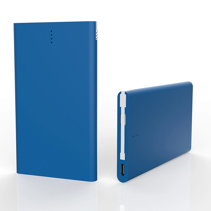 Portable Slim 4000Mah Power Bank Metal Body Cool Power Banks With Fast Charging Speed S-19
