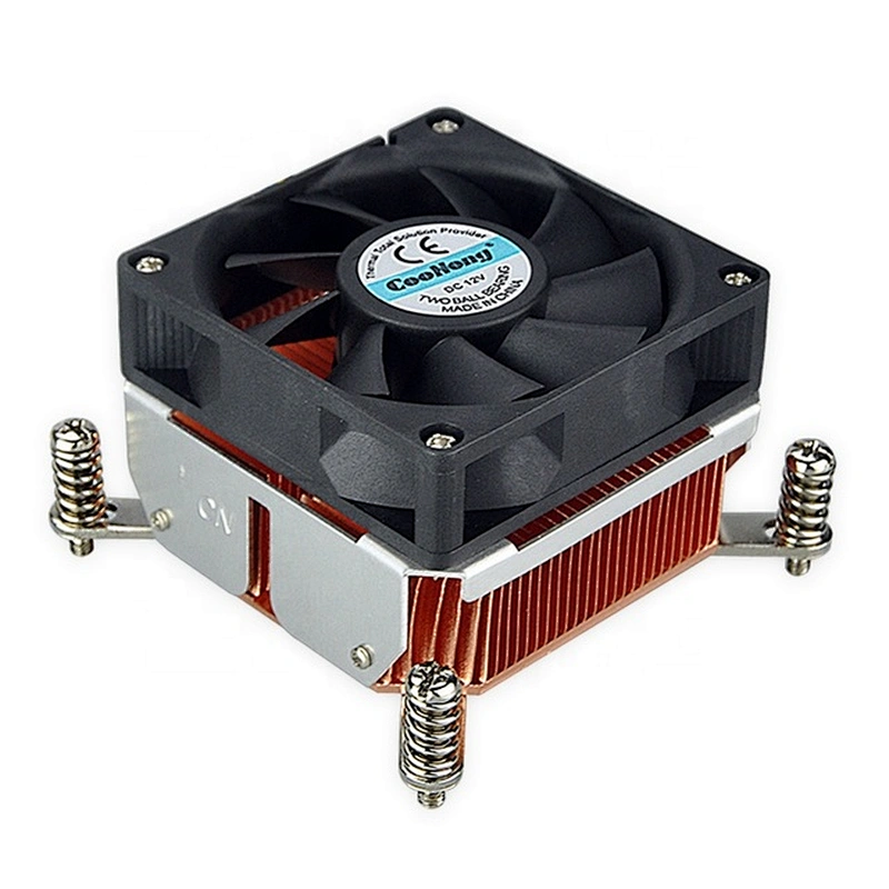 LGA2011 square 2066 pure copper 1U server cpu radiator copper industrial computer cpu heatsink