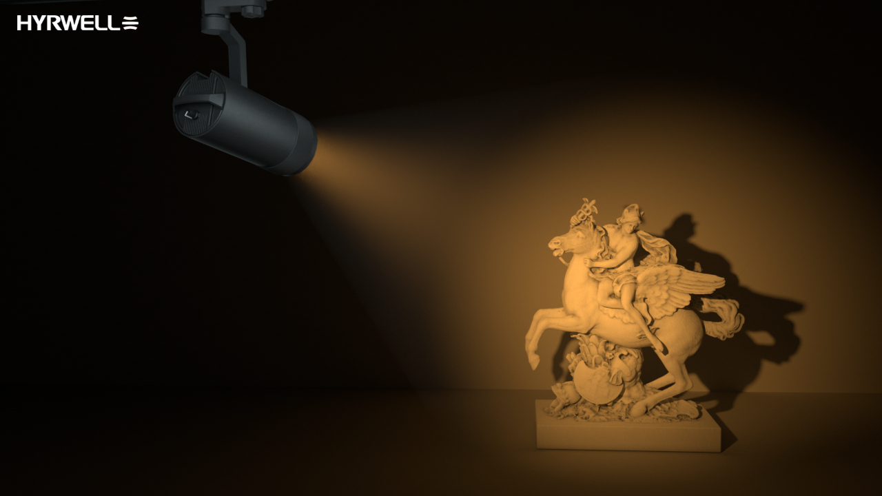 Video Presentation- Art Gallery Level Zoomable Track Light