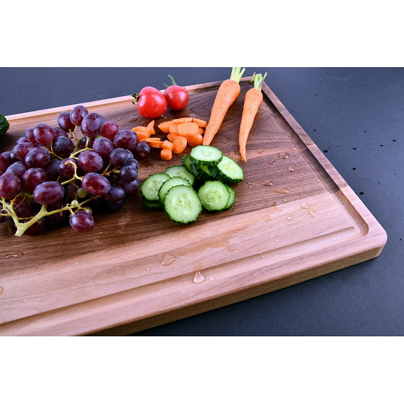 UWELD Small American Walnut Cutting Board Reversible Chopping Board 12x8x0.7
