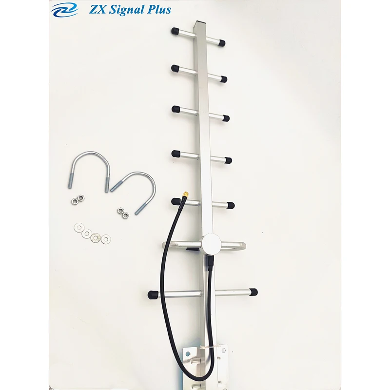 Antena yagi direcional de alto ganho 12dbi 868Mhz  antena yagi externa à prova d'água