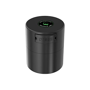 High quality 120ml Plastic Vacuum Jar Dry Food Herb Coffee Storage Container