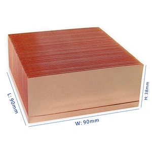 Factory direct sales of customizable copper material heatsink