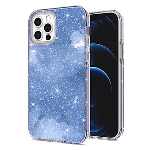 Luxury high relief custom printing glitter cell mobile phone cover case for IPhone 13 Pro Max 12S