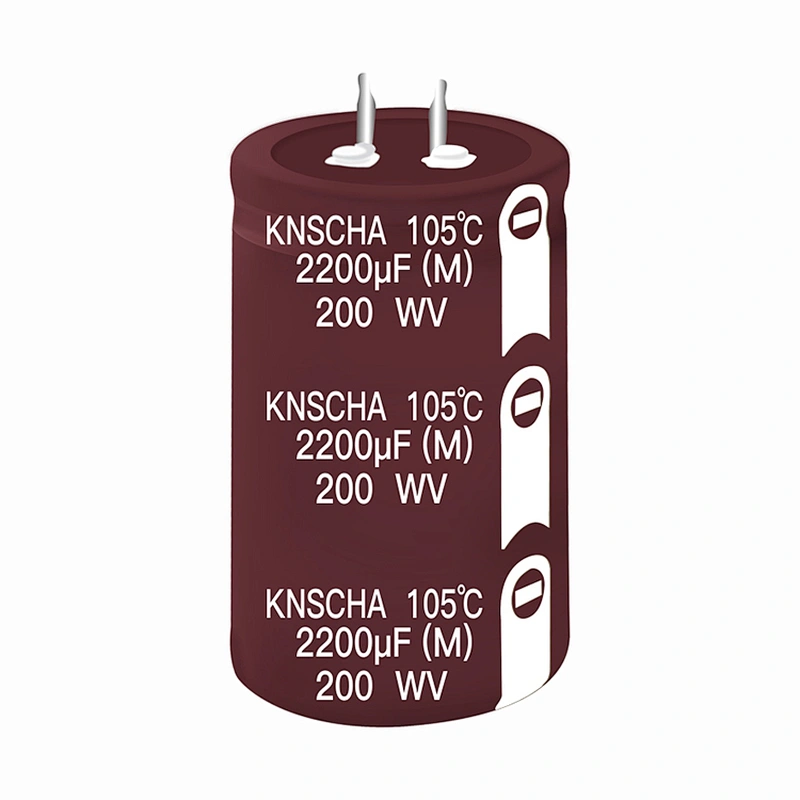KNSCHA Snap-in Type Aluminium Electrolytic Capacitor 2200UF 200V