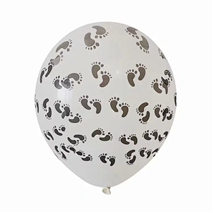 12Inch 2.8g High Quality Animal Paw Printing Latex Balloon For Kids Birthday Party Decoration Globos
