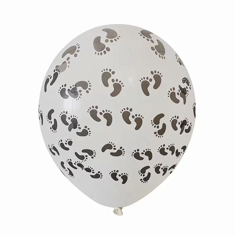 12Inch 2.8g High Quality Animal Paw Printing Latex Balloon For Kids Birthday Party Decoration Globos
