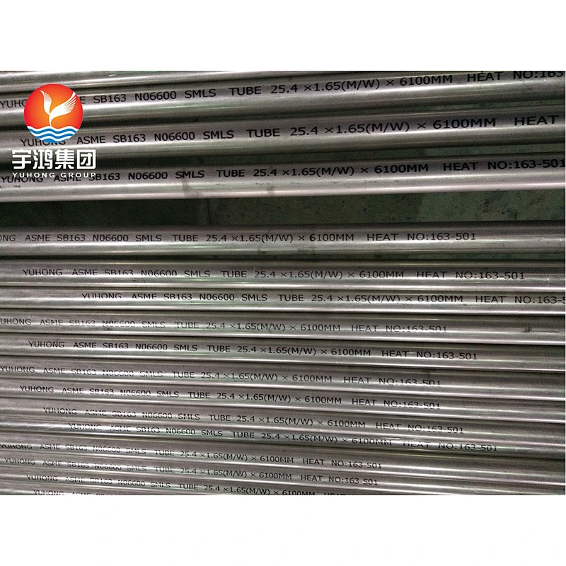 ASTM B163 / ASME SB163 ALLOY 600 (NO6600) SMLS TUBE