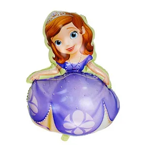 hot selling giant Sophia princess balloon Wholesale Party&Wedding Decor cartoon Foil Balloons for girls birthday party
