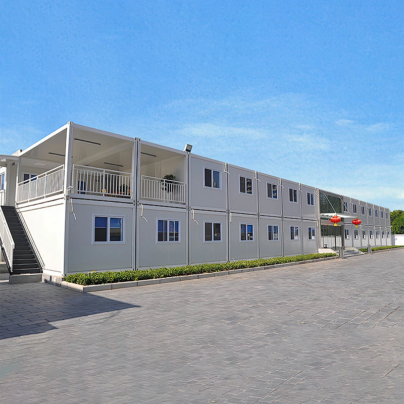 Casa prefabricada del envase del embalaje plano del taller de la oficina temporal de la instalación rápida con SGE, CE y ROHS
