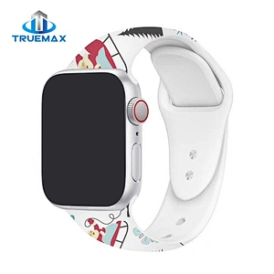 Hot Sale for Apple Watch Christmas Silicone Watch Band