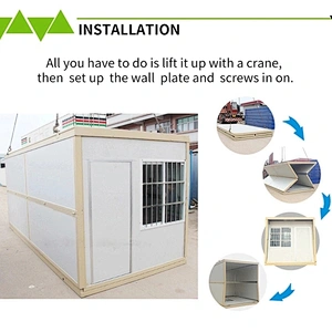 Low-Cost Folding Container Houses