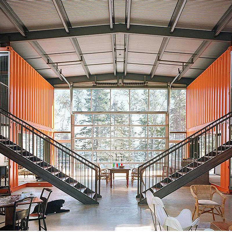Colorful Attractive Prefabricated Movable Container House for Artistic