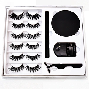 2021 Newest Silk Mink Synthetic fiber 8-30MM 3D 5D 8D Top Quality False Eyelash Factory for Amazon Alibaba Express