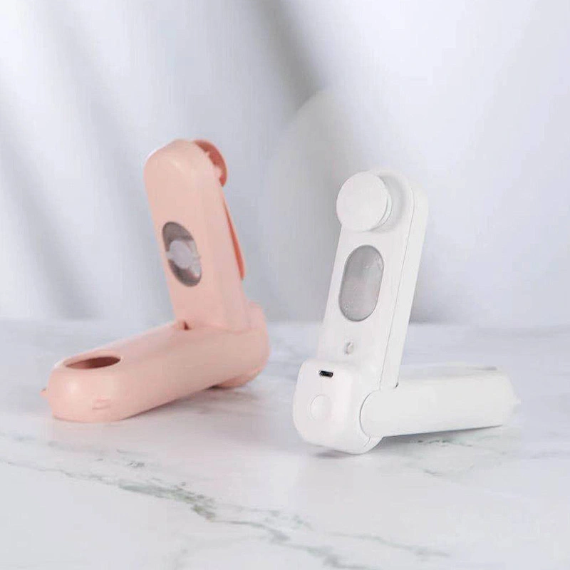 Humidifier Facial Steamer Mister Face Spray Foldable Cooling Mist USB Rechargeable Handheld Mini Facial Steamer with Fan