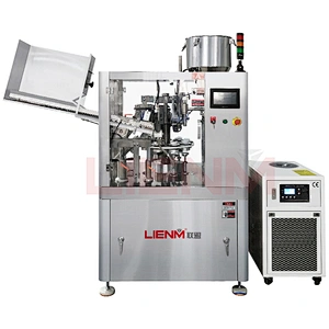 Tube Sealing and Filling Machine for Toothpaste/Hair Color Cream/Shampoo/Liquid Paste Cream Tube Filler Sealer