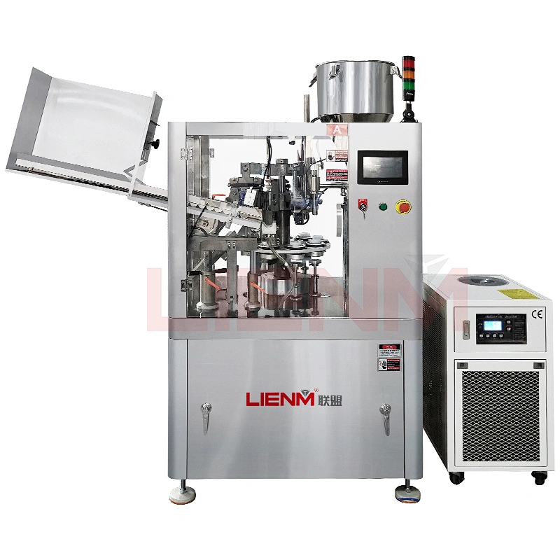 Tube Sealing and Filling Machine for Toothpaste/Hair Color Cream/Shampoo/Liquid Paste Cream Tube Filler Sealer