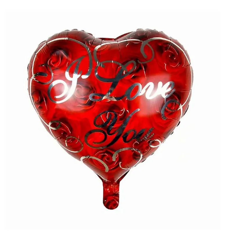 10pcs Love Heart Wedding Balloons Valentines Day Anniversary Party Decoration Inflatable I Love You Helium Balloon Gift Globos