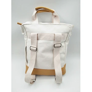 Tote crossbody shoulder canvas backpack classic canvas backpack high capacity school backpack