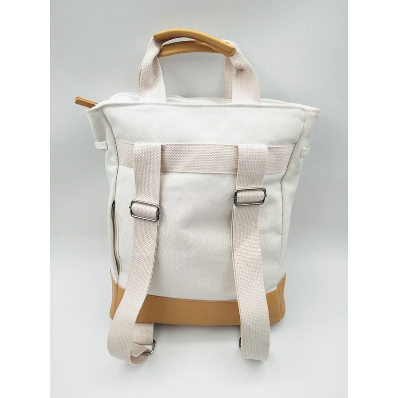 Tote crossbody shoulder canvas backpack classic canvas backpack high capacity school backpack