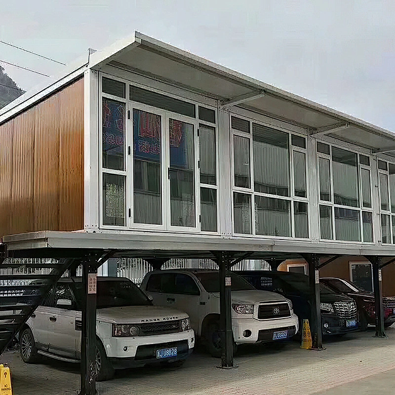 GZXINCHENG Tienda de contenedores prefabricada moderna Casa de lujo Oficina