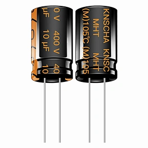 KNSCHA Radial Type Aluminum Electrolytic Capacitor 10UF 400V
