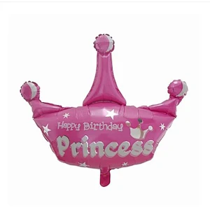 Angel Baby Shower Foil Balloons Boys Girls Birthday Party Newborn Kids Party Decoration Air Globos Blue Pink Mix Baloes Supplies