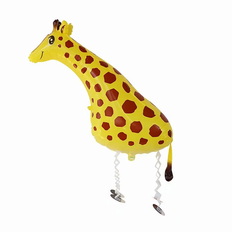 New Design Hot Sale Kids Toy Balloon Globos Foil Animals Cartoon Walking Animal Balloons Manufacturer