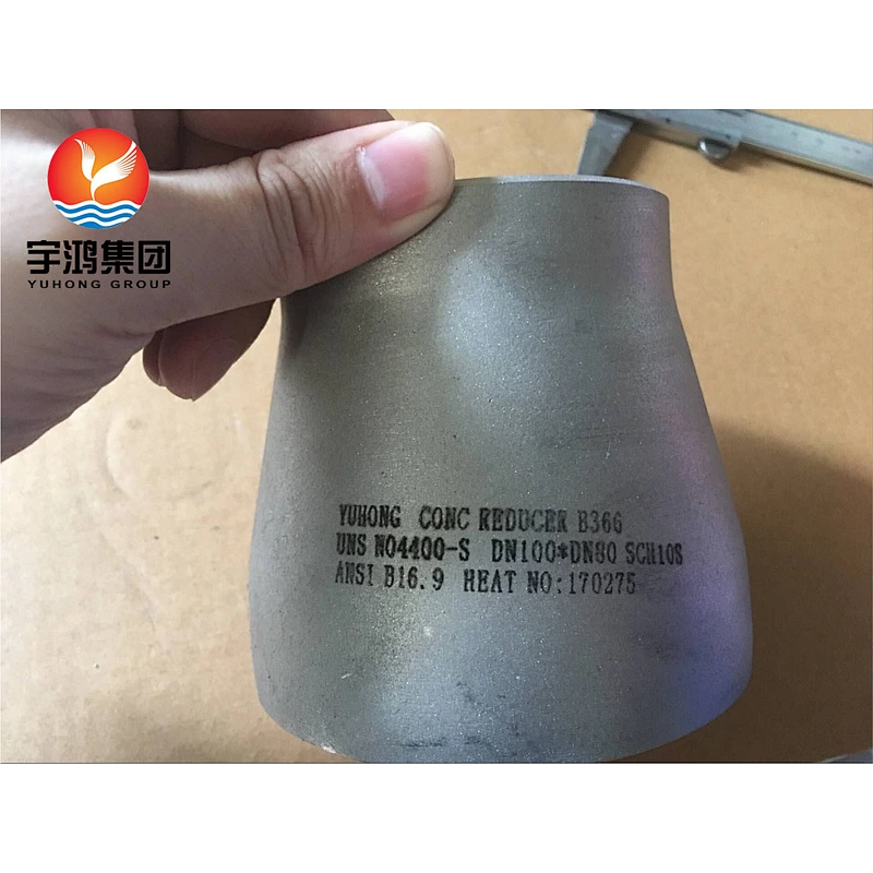 ASTM B366 MONEL 400 (NO4400) Reducer DIN 2.4360 B16.9 Butt Weld Fitting