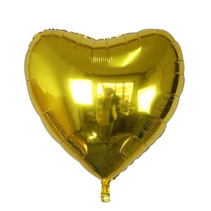 Big Heart Balloon 75cm Red Heart Shape Air Party Balloons Valentines Day Wedding Love Decorations Marriage Supplies Foil Balloon