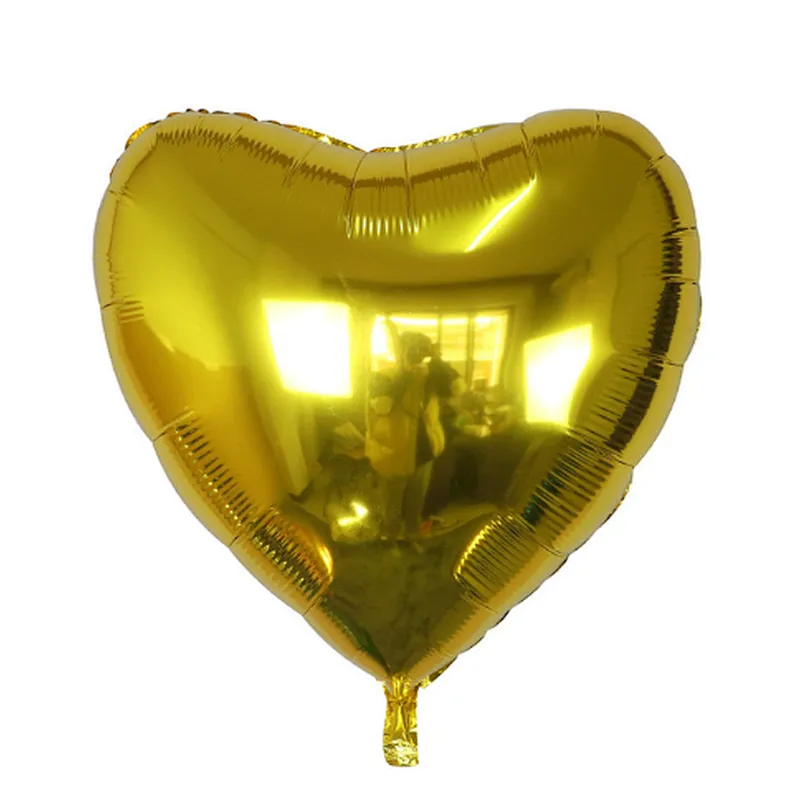 Big Heart Balloon 75cm Red Heart Shape Air Party Balloons Valentines Day Wedding Love Decorations Marriage Supplies Foil Balloon