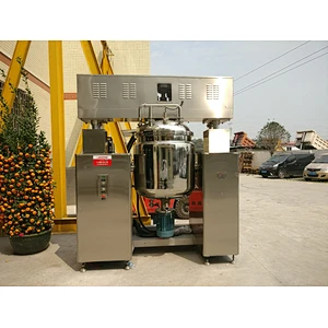 Intelligent PLC Control Cosmetic Vacuum Homogenizer Mixer Emulsifier
