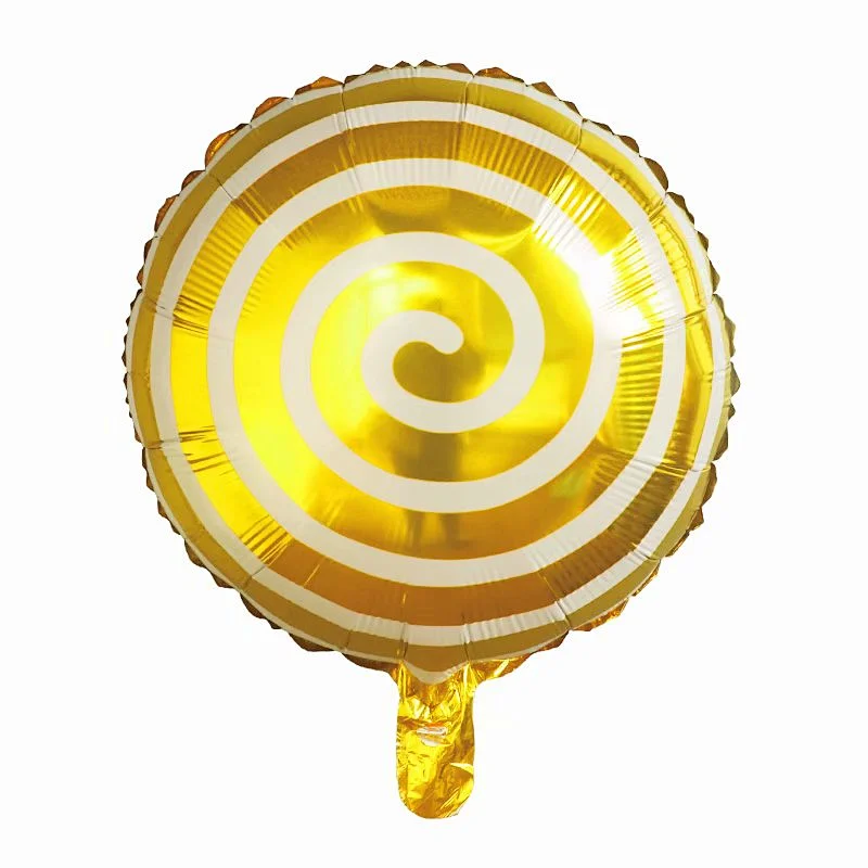 18'' Sweet Candy Lollipop Swirls Peppermint helium Balloons Candy land Party Wedding Party Decor prop Foil Balloon