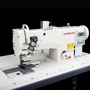 KL-20618-2-4D Computerized Compound Feed Double Needle Lockstitch Walking Foot