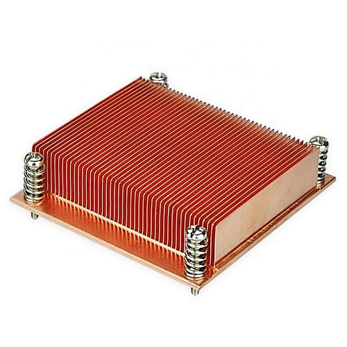 Intel 1150/1155/1156 server industrial computer pure copper cpu skiving heatsink