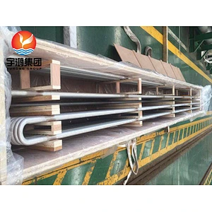ASTM B444 Inconel 625 U bend Tube (UNS NO6625 , DIN 2.4856) Heat Exchanger Application