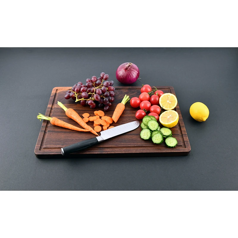 UWELD American Walnut Cutting Board Reversible Chopping Board 16x12x0.8