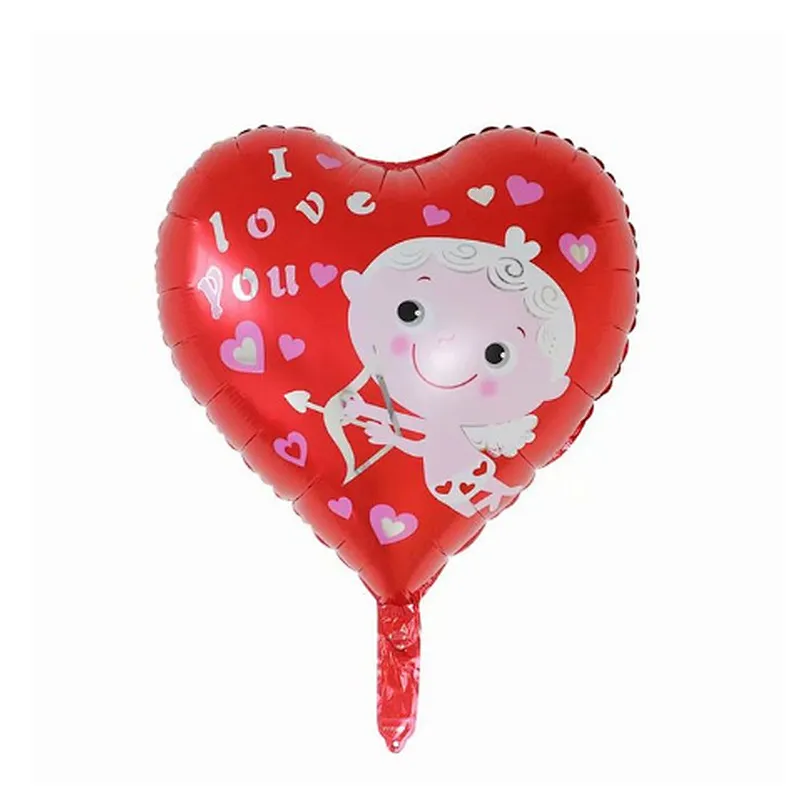 10pcs Love Heart Wedding Balloons Valentines Day Anniversary Party Decoration Inflatable I Love You Helium Balloon Gift Globos