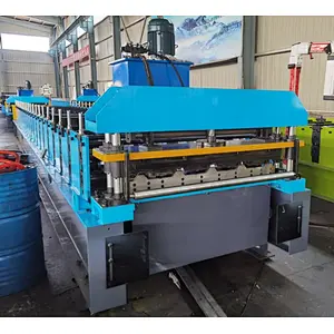 European Style Strong Screw-down Trapezoidal Roofing Sheet Rolling Forming Machine